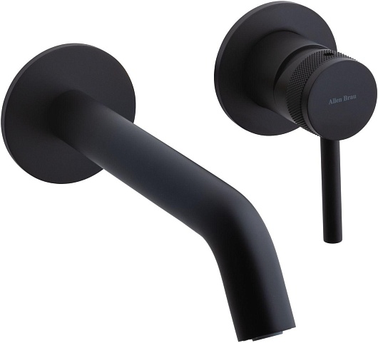 Allen Brau Смеситель для раковины Priority 5.31030-31 (с внутренней частью) черный матовый – фото-1